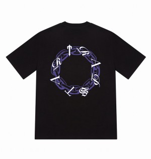 Trapstar Chain Script Black / Purple | TS-64952