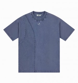 Trapstar Constructed Hyperdrive Tee Blue | TS-64938