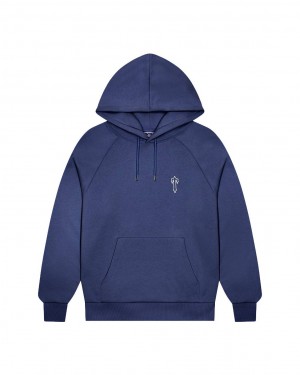 Trapstar Foundation Hoodie Inked Blue | TS-65356