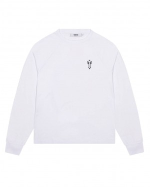 Trapstar Foundation LS Tee White | TS-65229