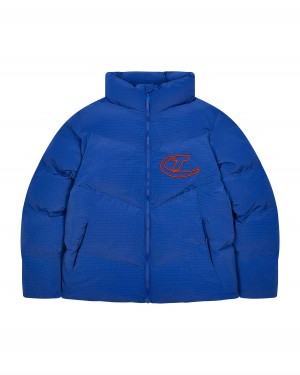 Trapstar Hyperdrive Ripstop Puffer Blue | TS-65442