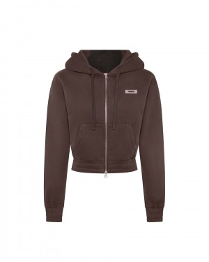 Trapstar Irongate Hoodie with Silicone Badge Dark Grey | TS-65151