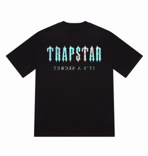 Trapstar Irongate Paisley Black / Turquoise | TS-65021