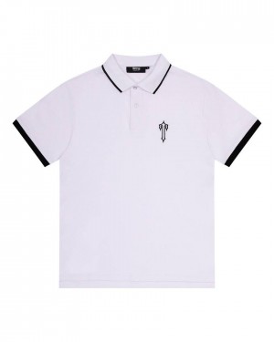 Trapstar Irongate T Polo White | TS-65237