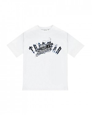 Trapstar Shooters Breakthrough Tee White | TS-65224