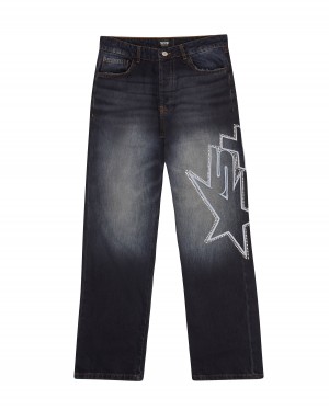 Trapstar TS Star Diamante Jeans Indigo | TS-65312