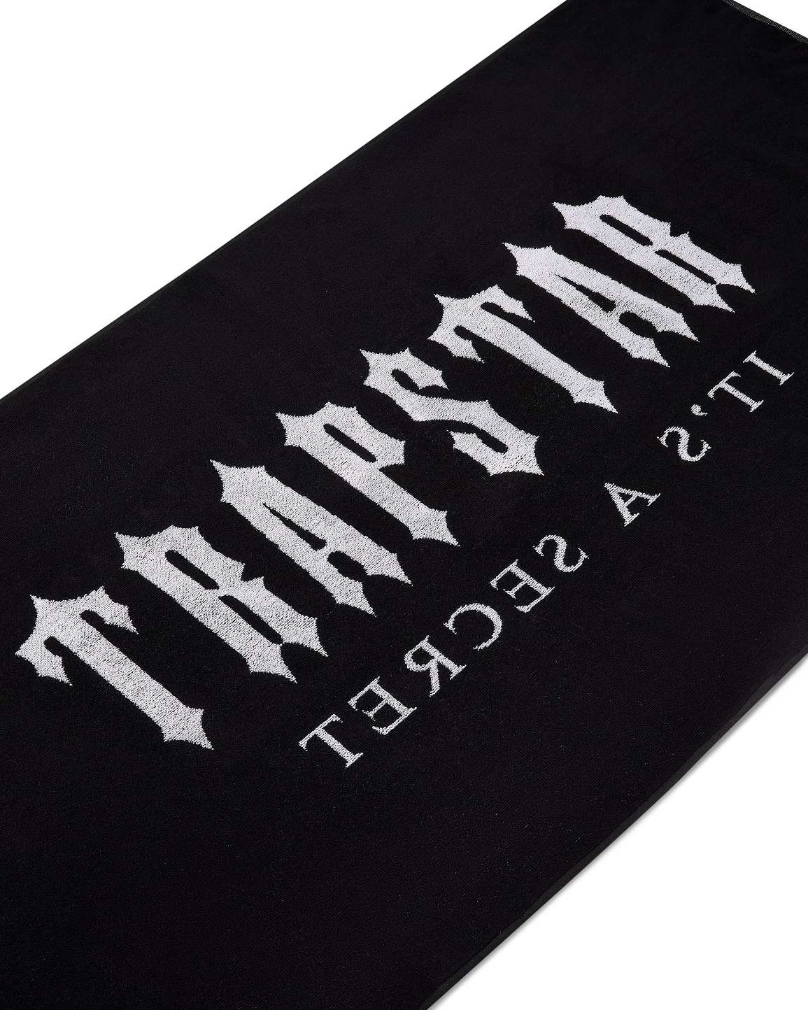 Trapstar Irongate Beach Towel Black | TS-65063