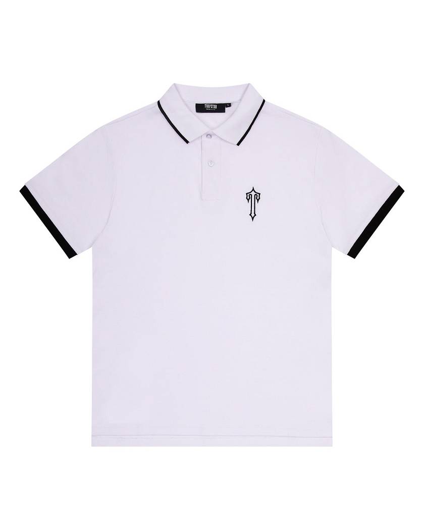 Trapstar Irongate T Polo White | TS-65237