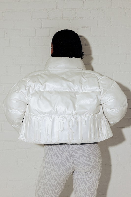 Trapstar Jacquard Fitted White | TS-64778