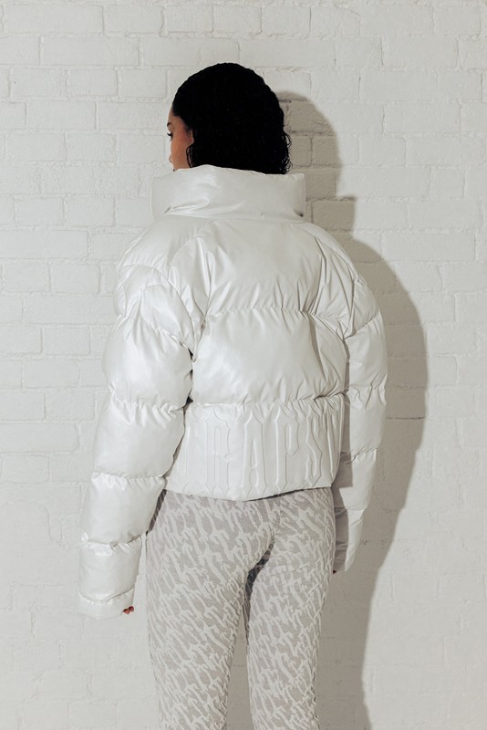 Trapstar Jacquard Fitted White | TS-64778