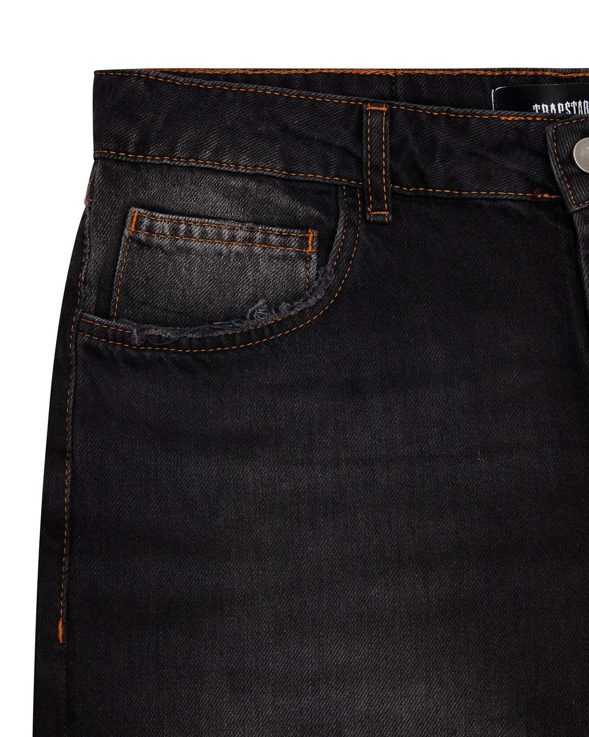 Trapstar TS Star Diamante Jeans Black | TS-65313