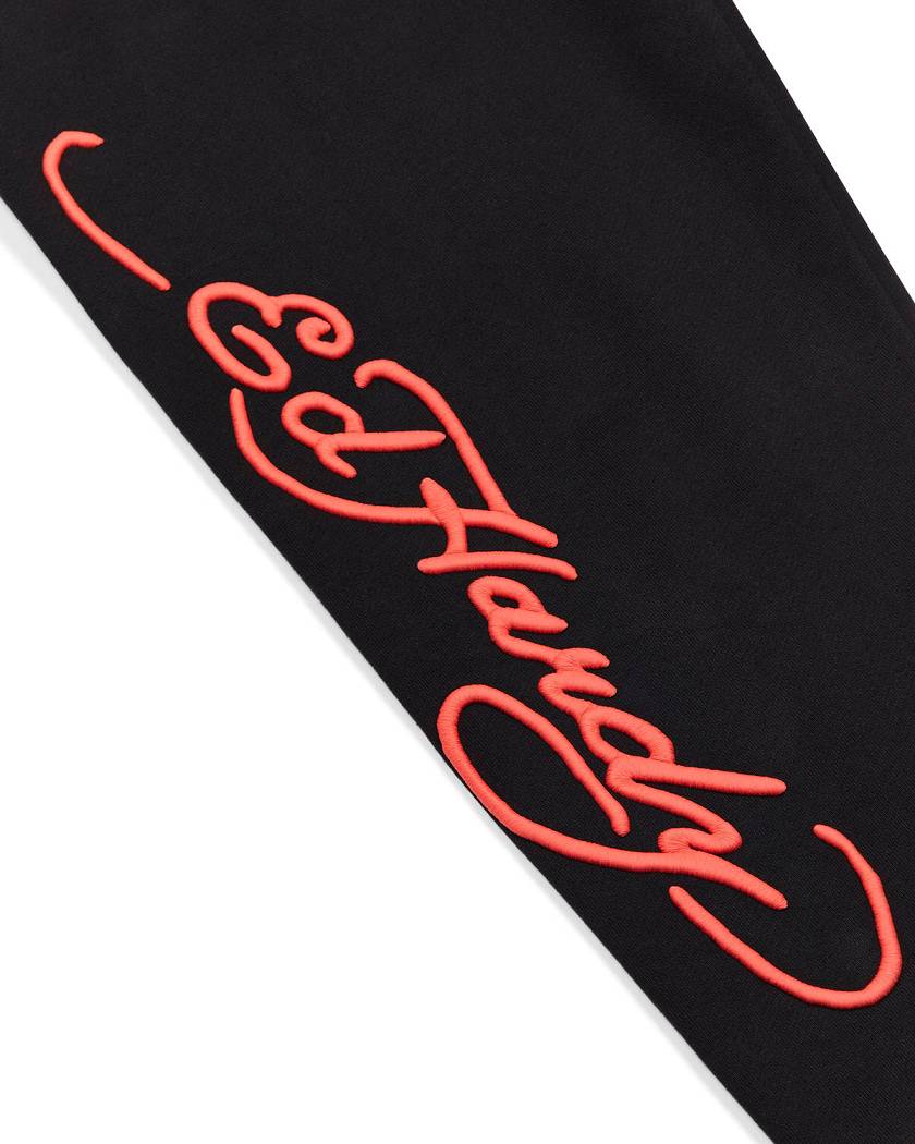 Trapstar x Ed Hardy Script Jogger Black | TS-65325